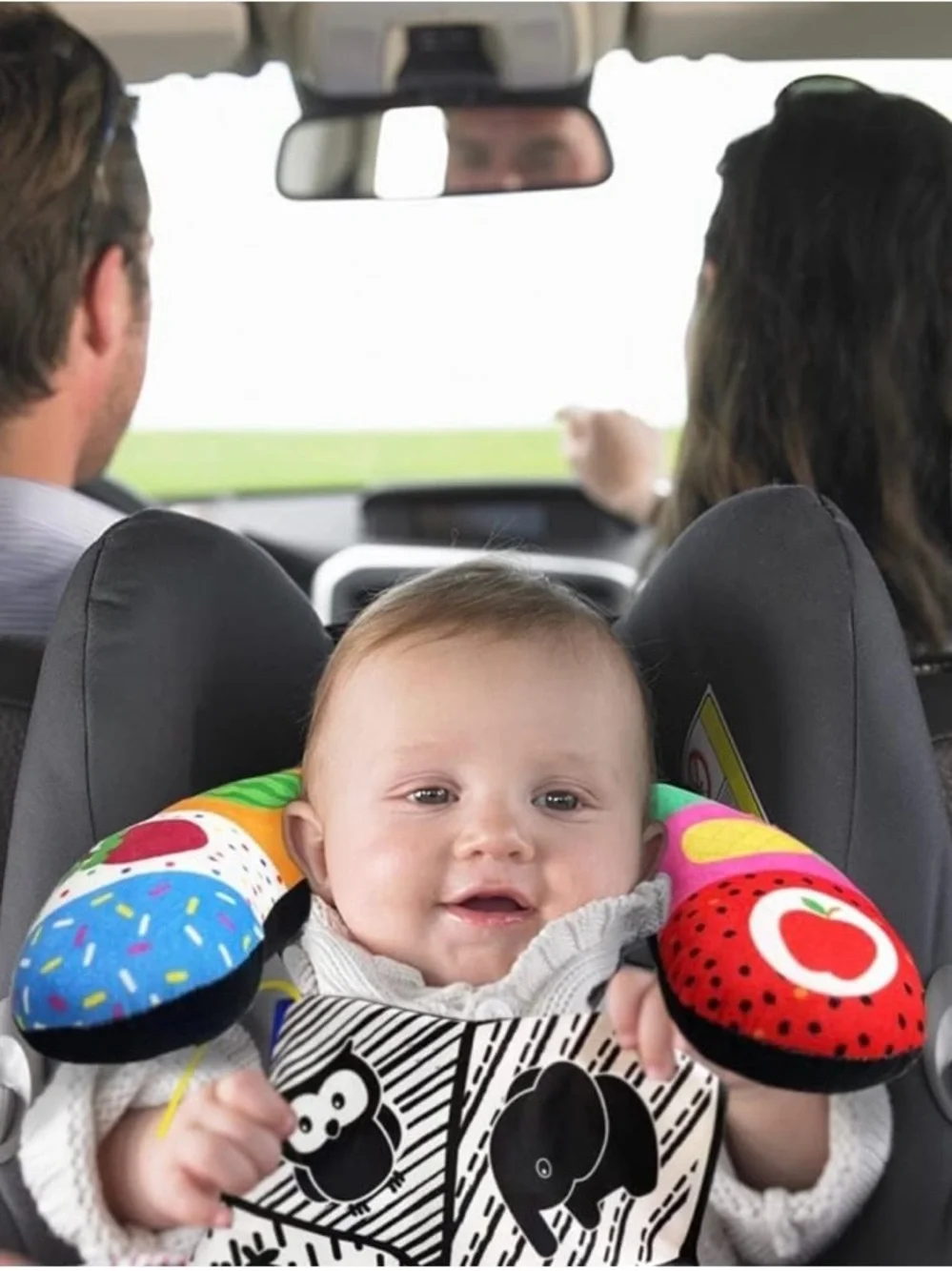 Multicolor Baby Tummy Time Support Pillow - Kids Accessories